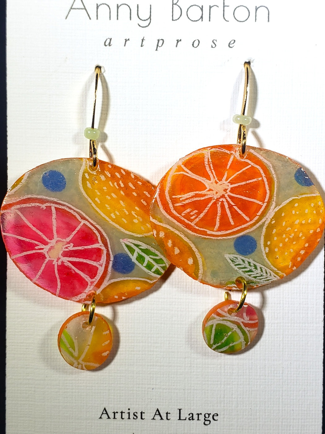C57 Citrus earrings