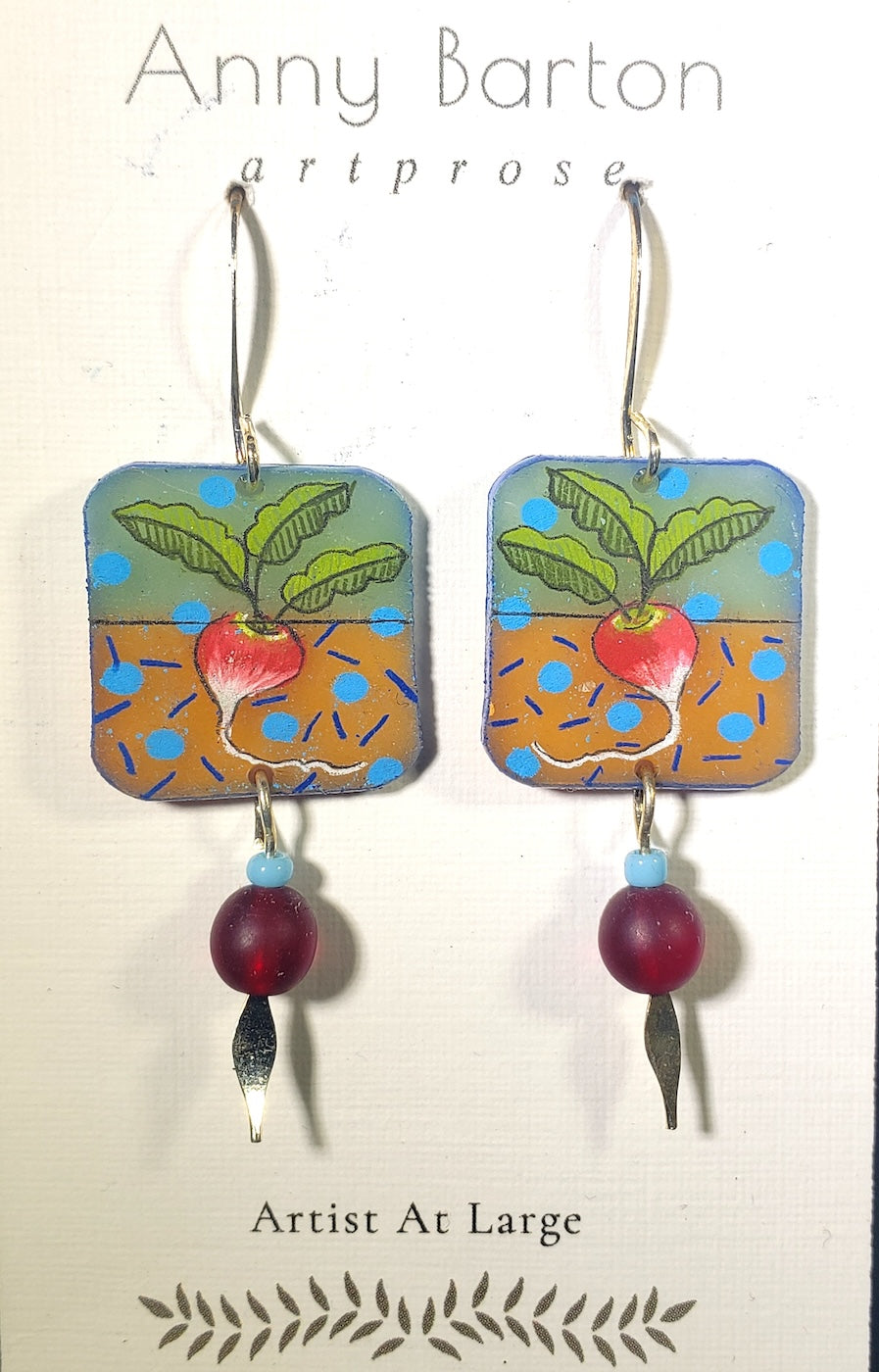 C79 Radish earrings