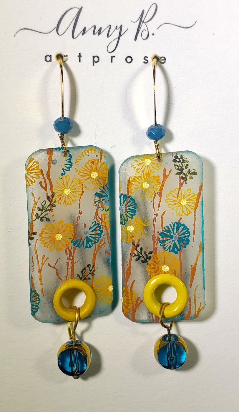 C81 Flower Field earrings