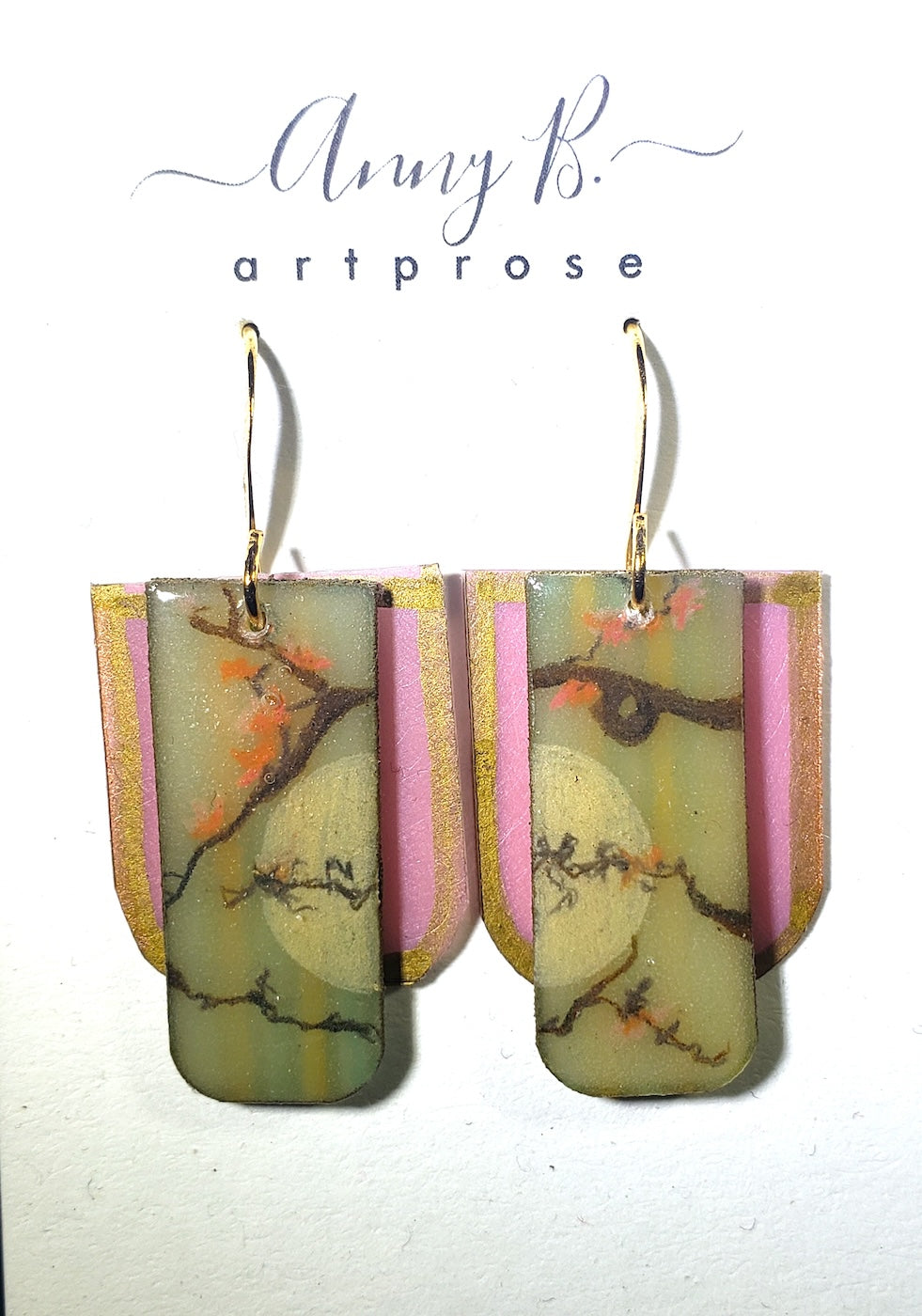 C87 Cherry Blossom earrings