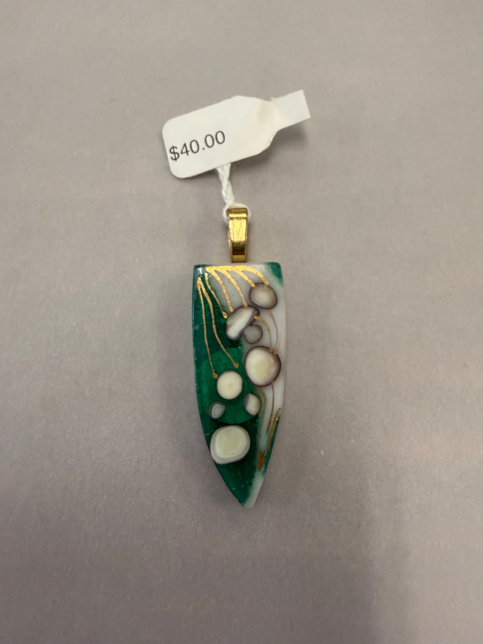Necklace Pendant Green