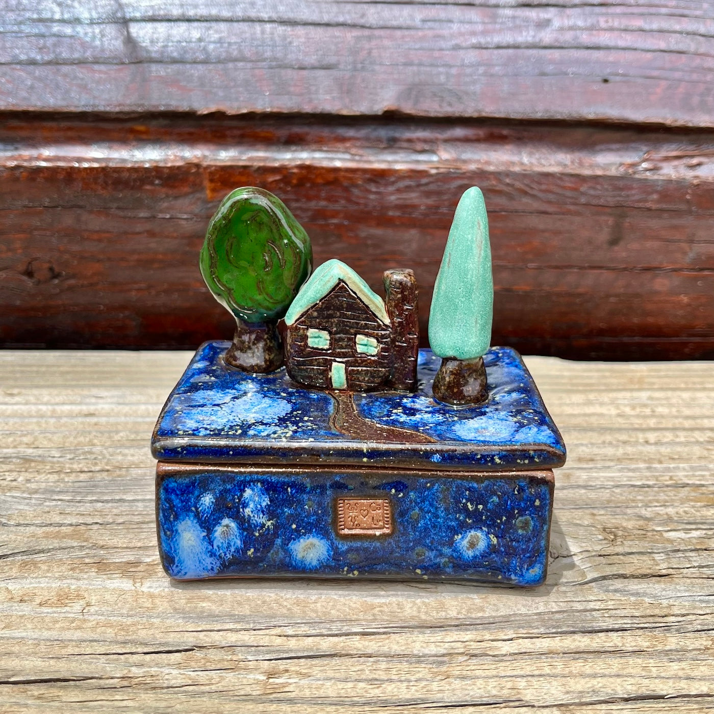 Cabin in the Woods Jewelry/Trinket Box