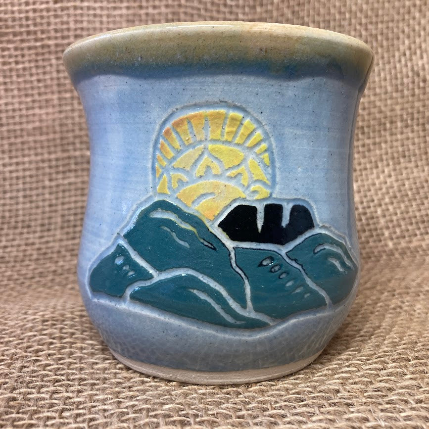 Ceramic mug_Mountains_Horsetooth