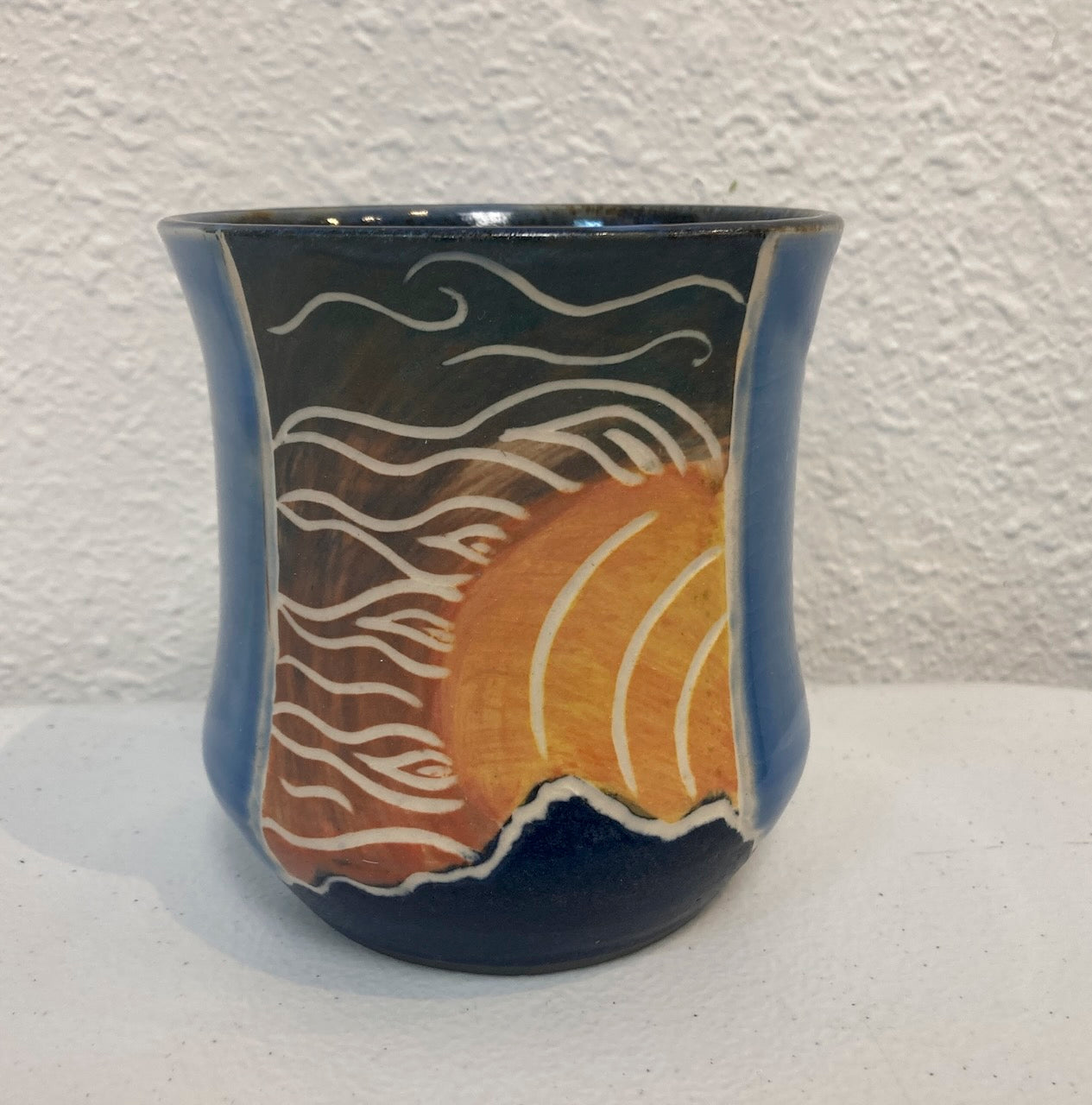 Ceramic mug_Skies_mountain sunset