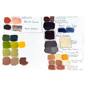 Beginner Acrylic Painting Foundations Mon. 2.9.26 @ 12P