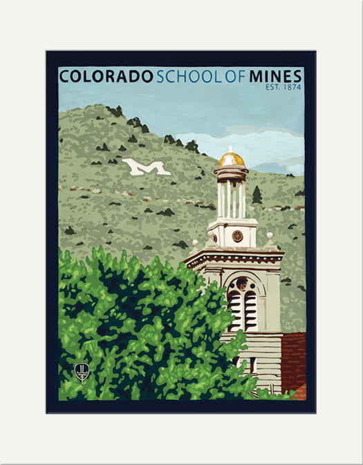 Colorado school of mines prints