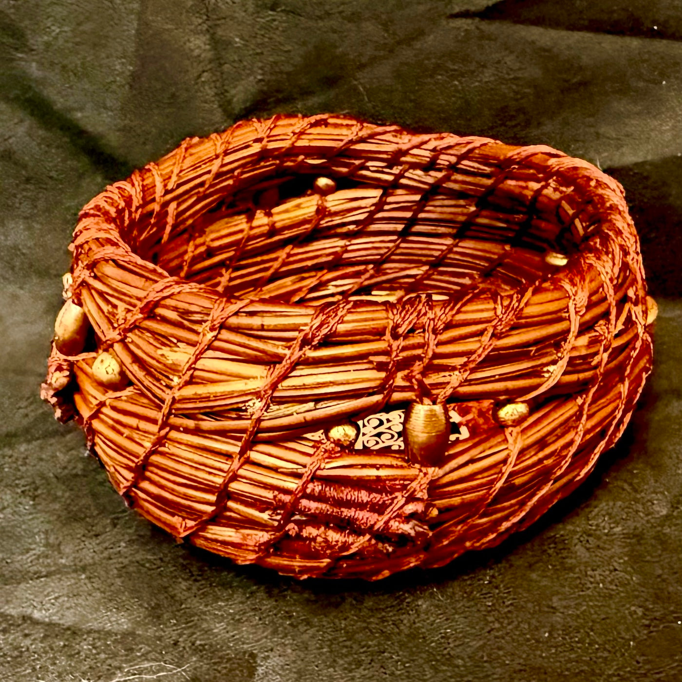 Copper Tree Basket