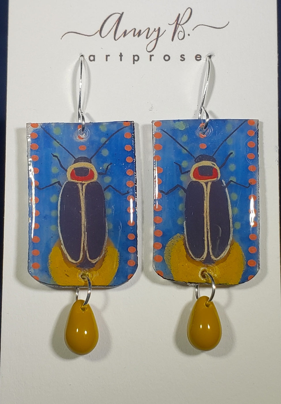 D25 Lightening bug earrings