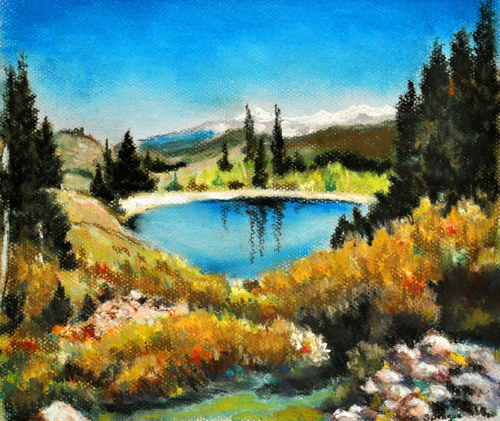 Beginning Pastel Painting Art Class Thurs. 3.19.26 @ 10:30A