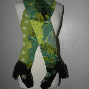 Oh Those Legs Felted Scarf Art Class Sat. 9.5.26 @ 10A
