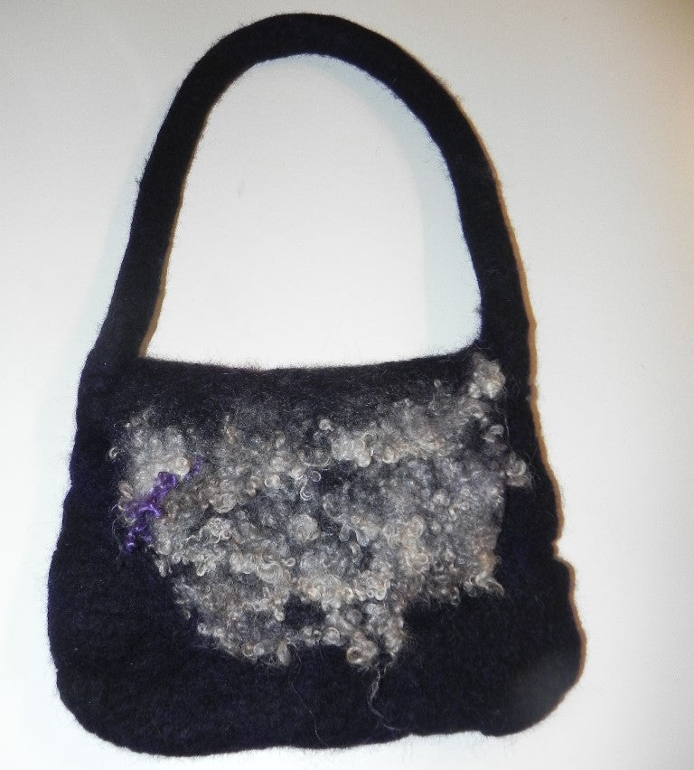 Easy Hand Purse Wet Felted Art Class Sat. 1.10.26 @ 10A