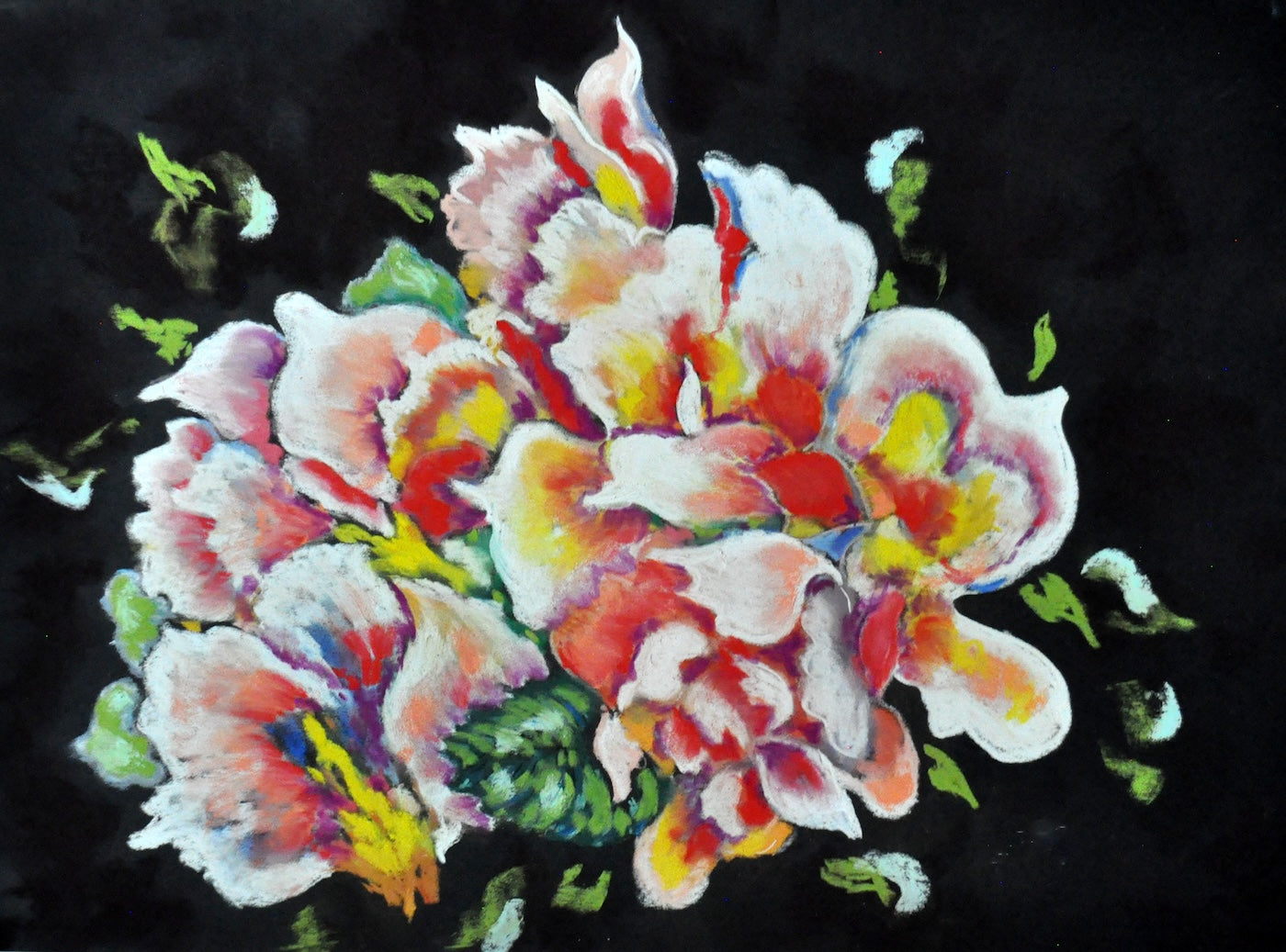 Notecard 6 Pack: Dancing Petals