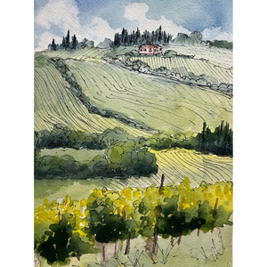 Watercolor Landscape 102 - Capture the Beauty Art Class - Mon. 2.10.25 @ 1P