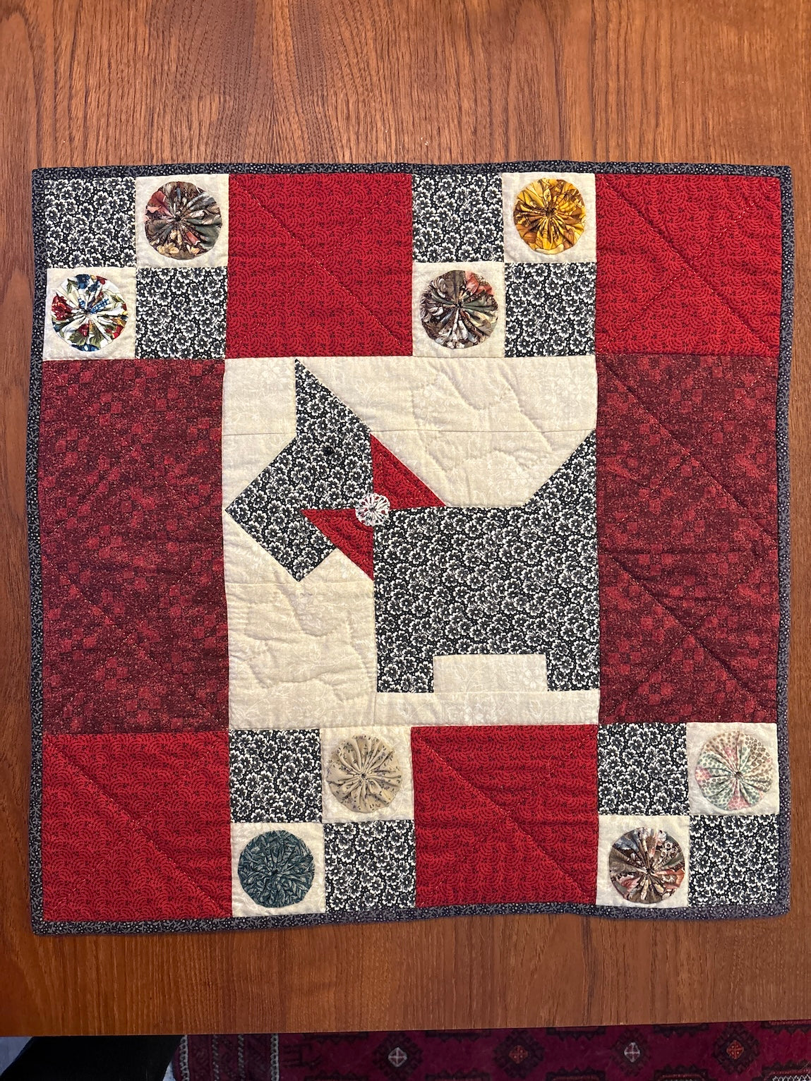 Dog Quilted wall hanging