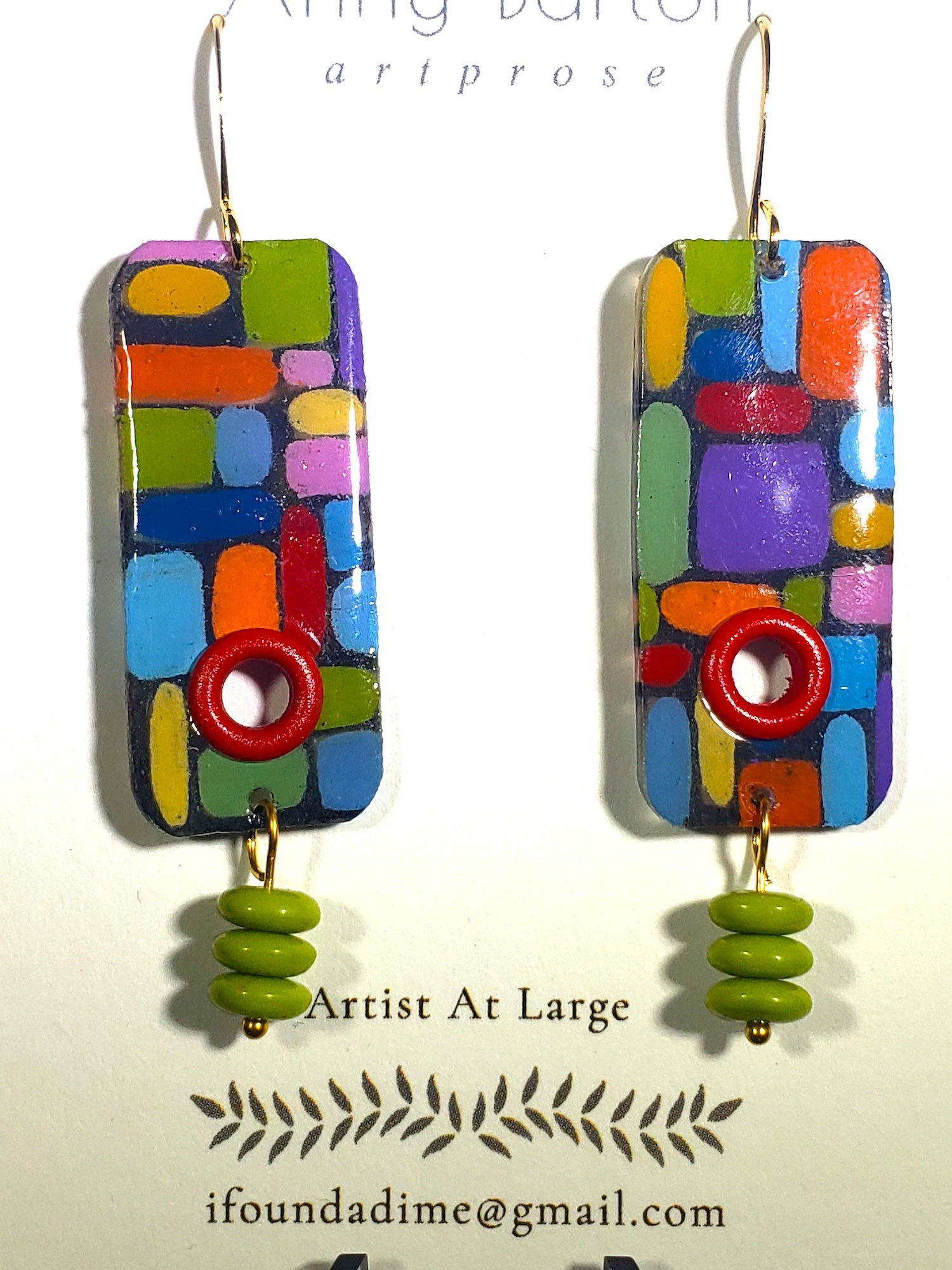 C06 Dots & Dashes earrings