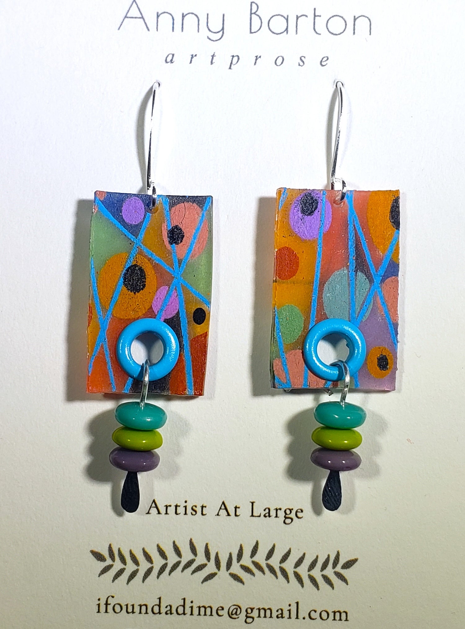 C08 Dots & Dashes earrings