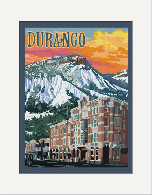 Durango Matted Print