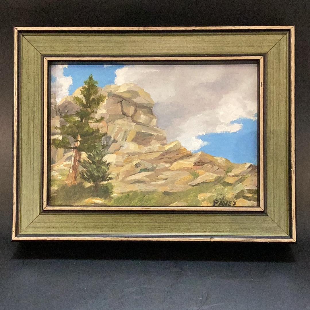 Rock Formation on Mary's Lake #2