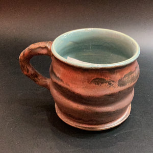 Copper and Green Mugs