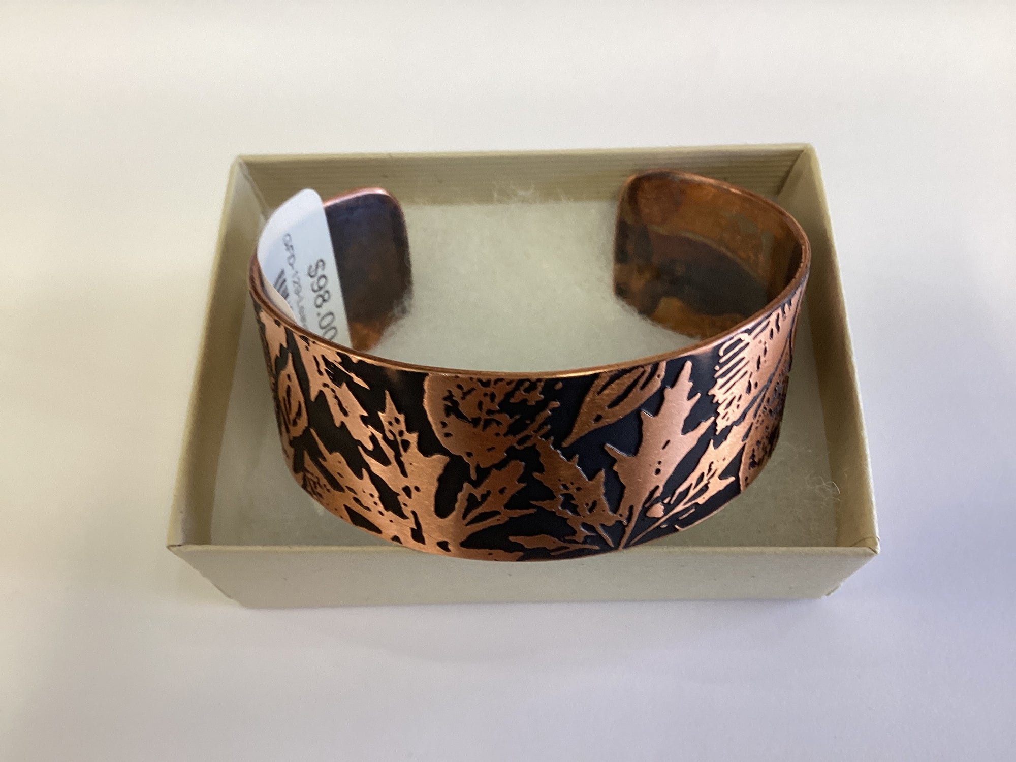 Leaves, Copper Cuff, Sealed