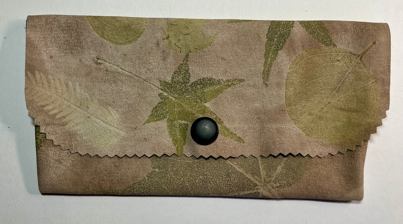 Eco Print Leather 11