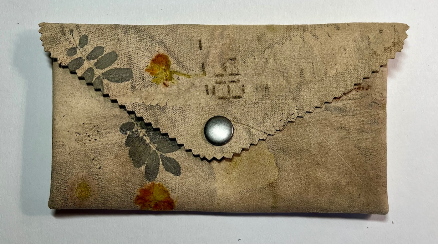 Eco Print Leather 12