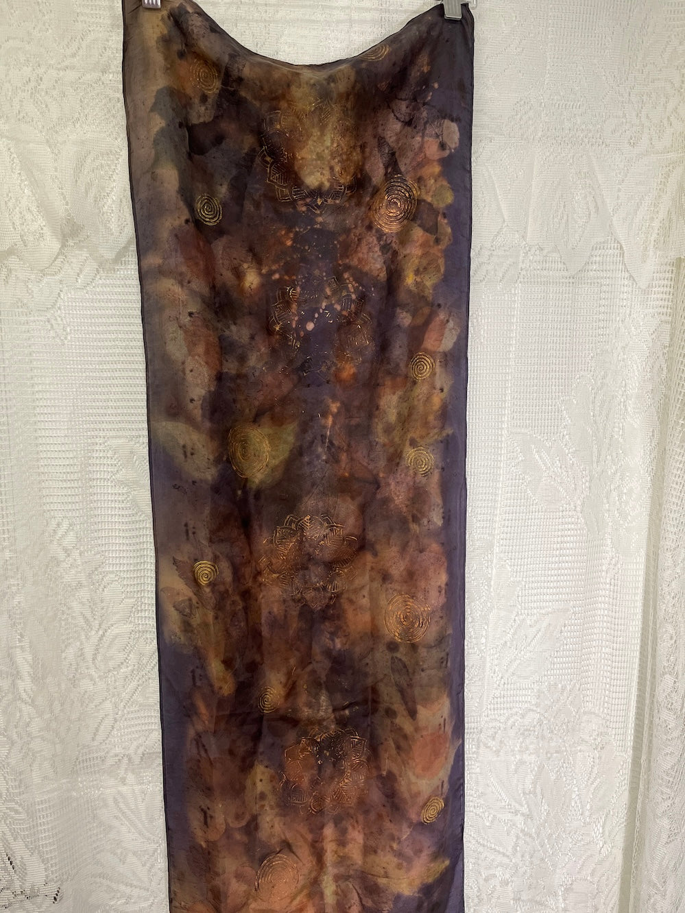 Eco print scarf A