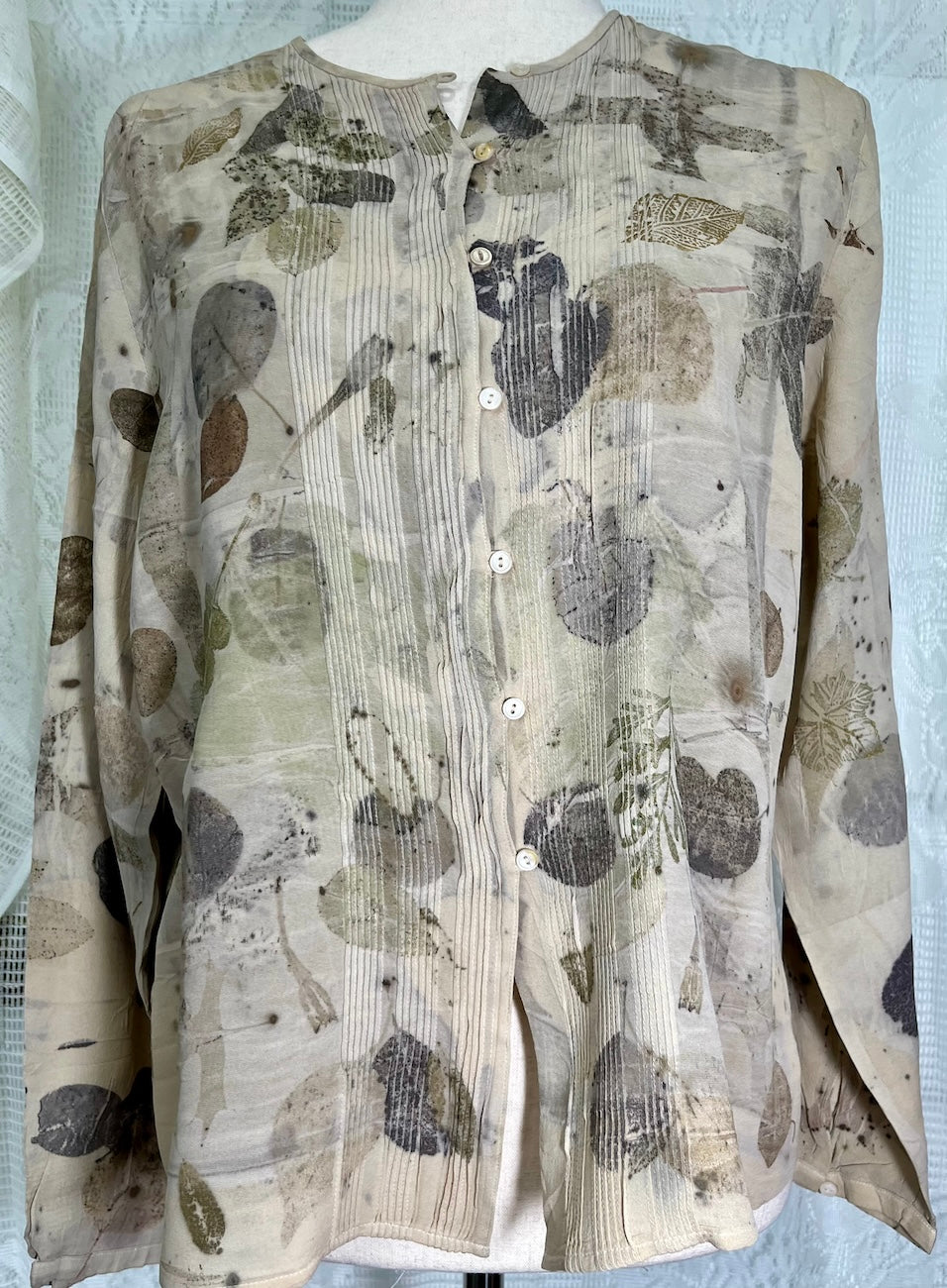 Eco print textile e