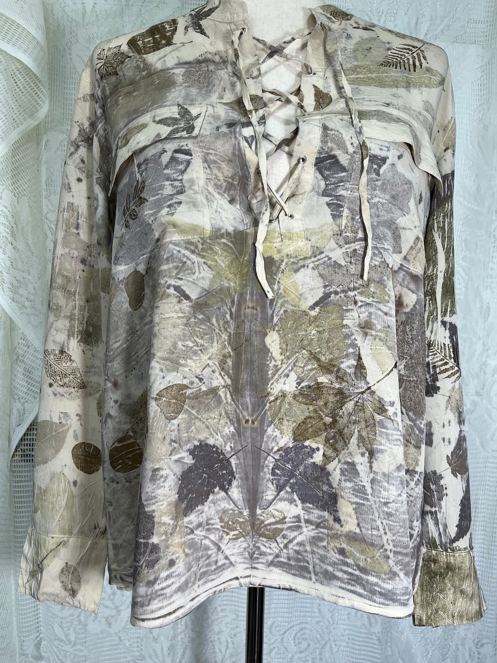 Eco print textile f