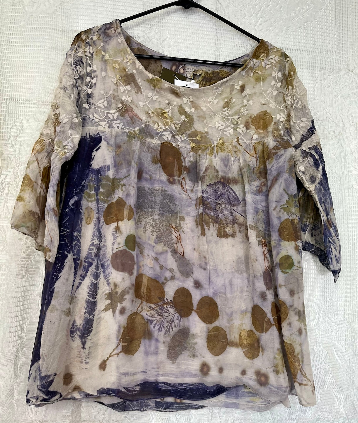 Eco print upcycled gg