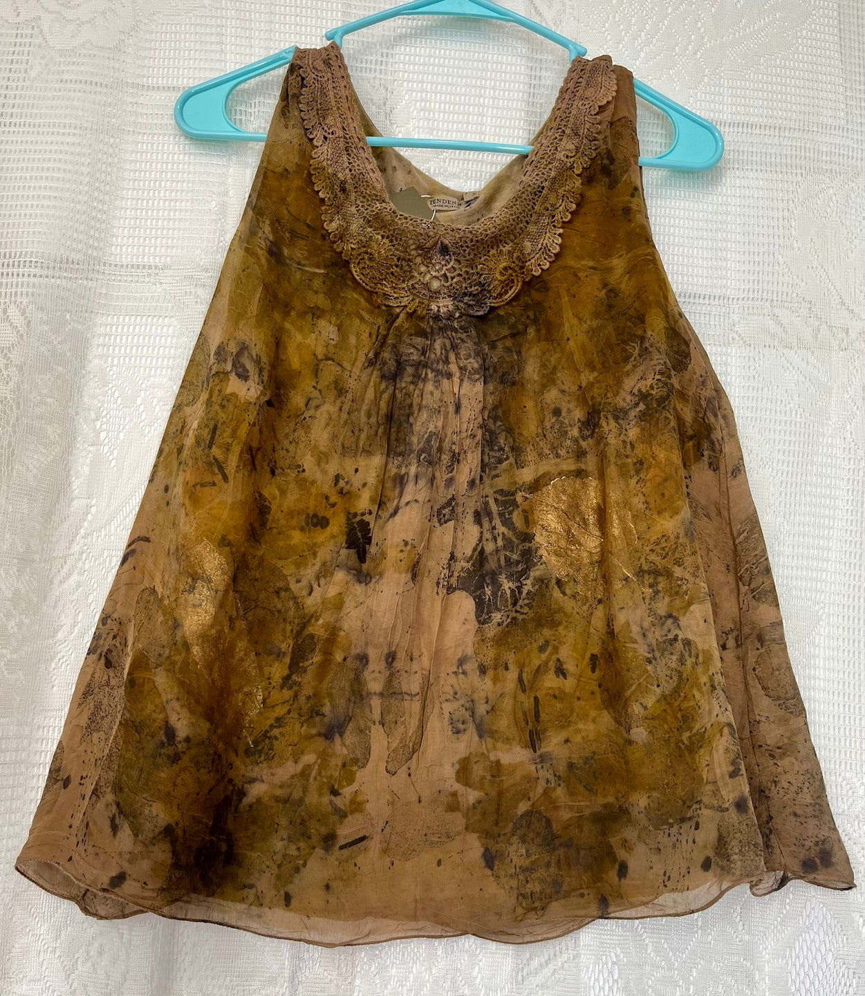 Eco print upcycled jj