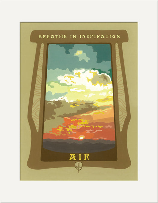 Element/Earth- Matted Print