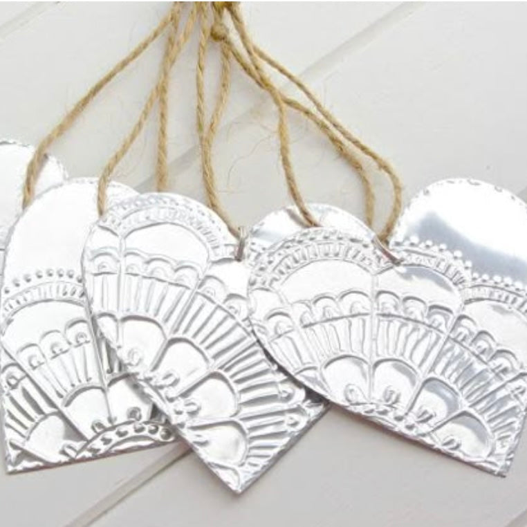 Embossed Metal Ornament Workshop Wed. 12.10.25 @ 4P