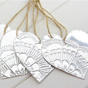 Embossed Metal Ornament Workshop Wed. 12.10.25 @ 4P
