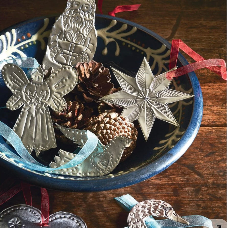 Embossed Metal Ornament Workshop Wed. 12.10.25 @ 4P