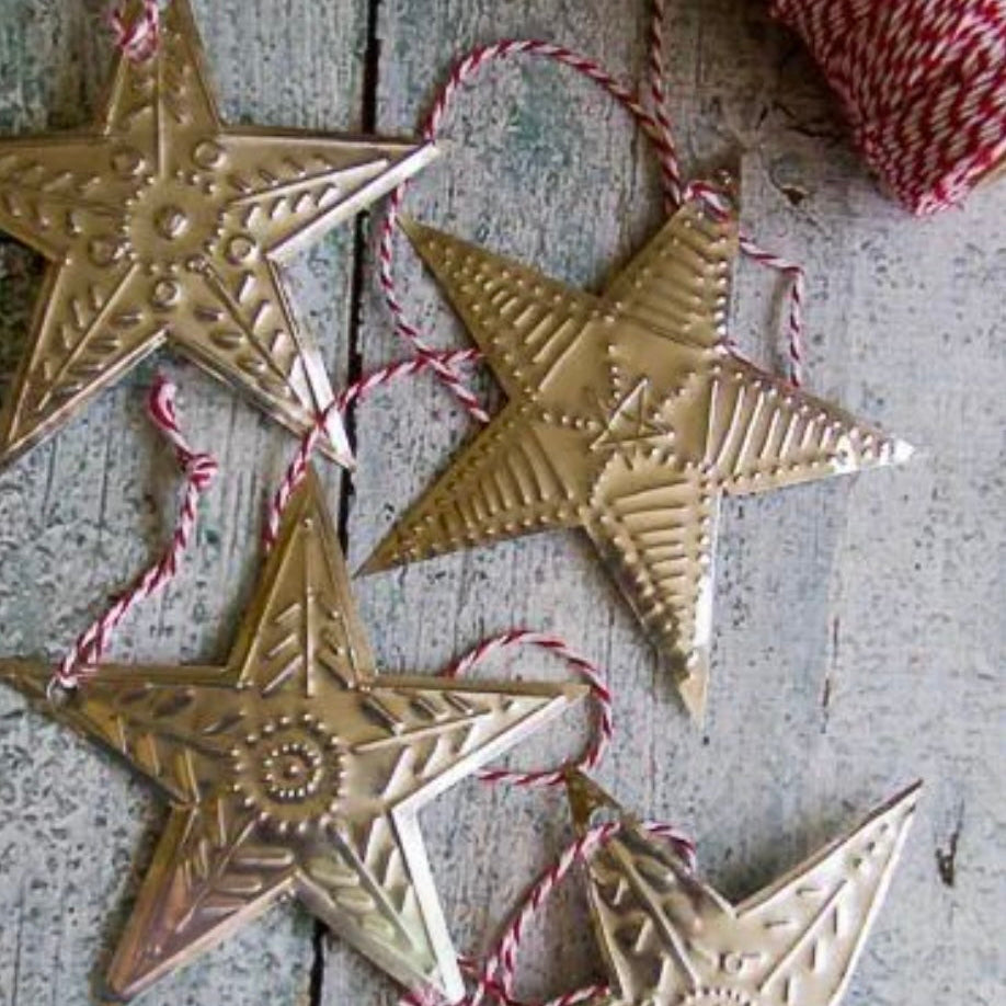 Embossed Metal Ornament Workshop Wed. 12.10.25 @ 4P