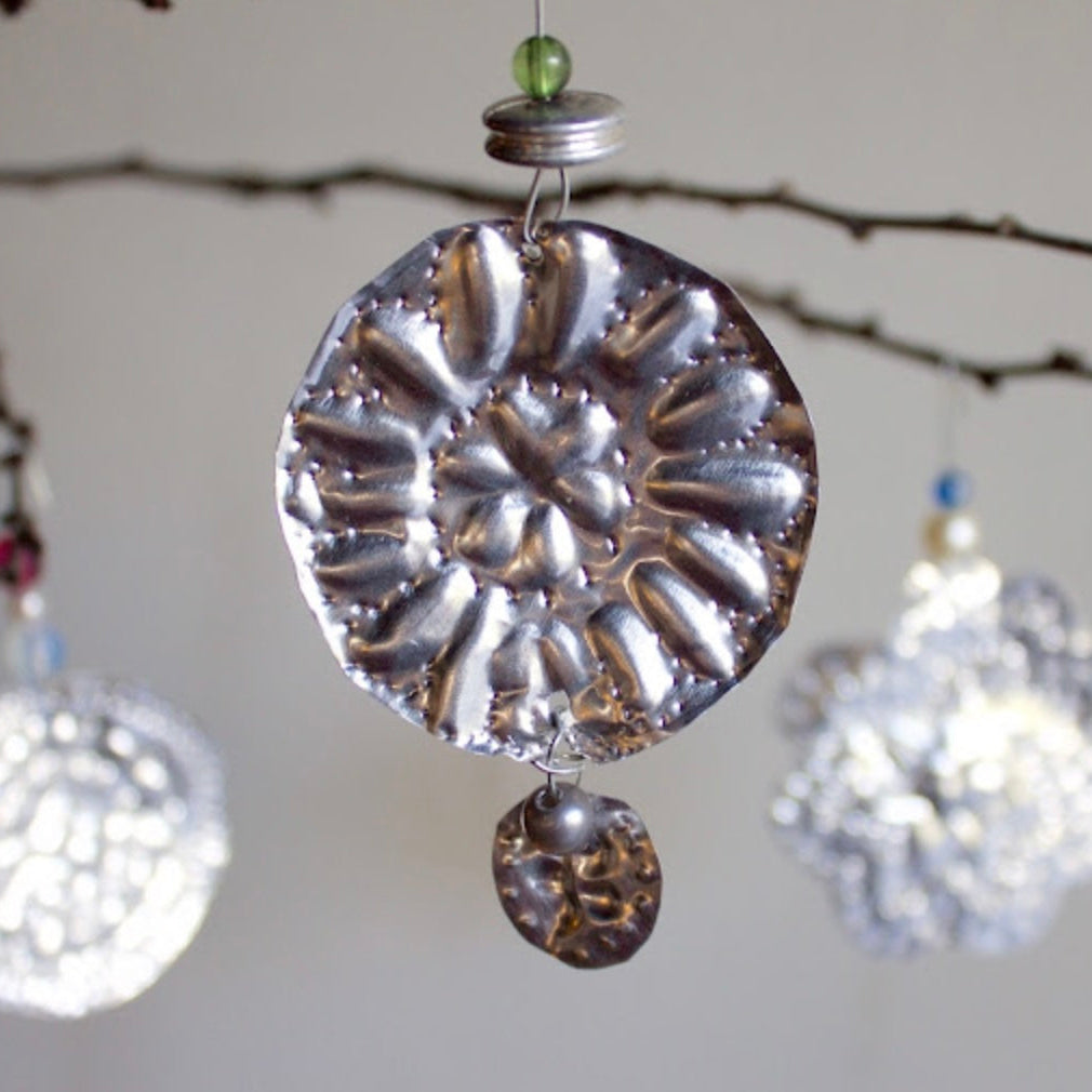 Embossed Metal Ornament Workshop Wed. 12.10.25 @ 4P