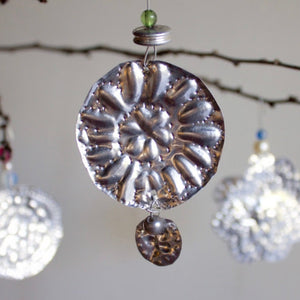 Embossed Metal Ornament Workshop Wed. 12.10.25 @ 4P