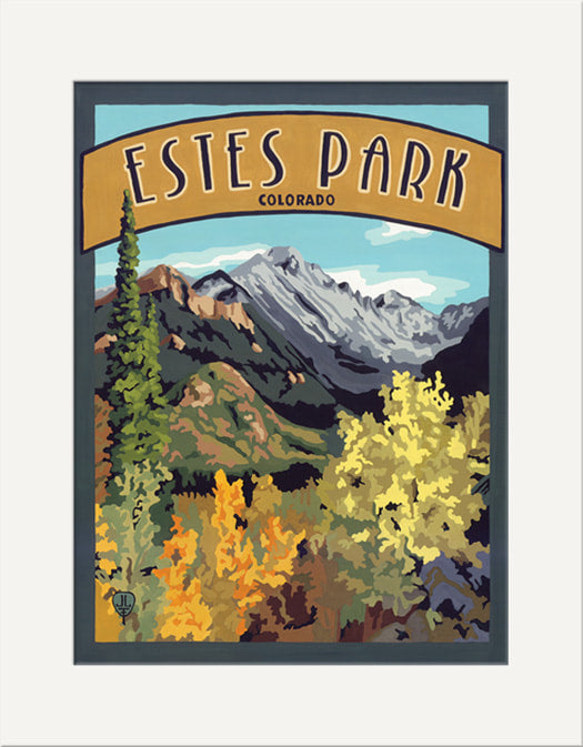 Estes Park- Matted Print