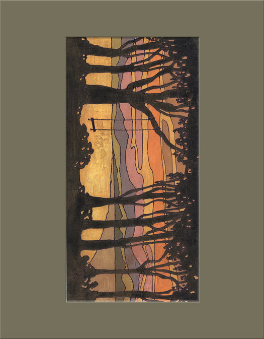 Evening Swing- Matted Print