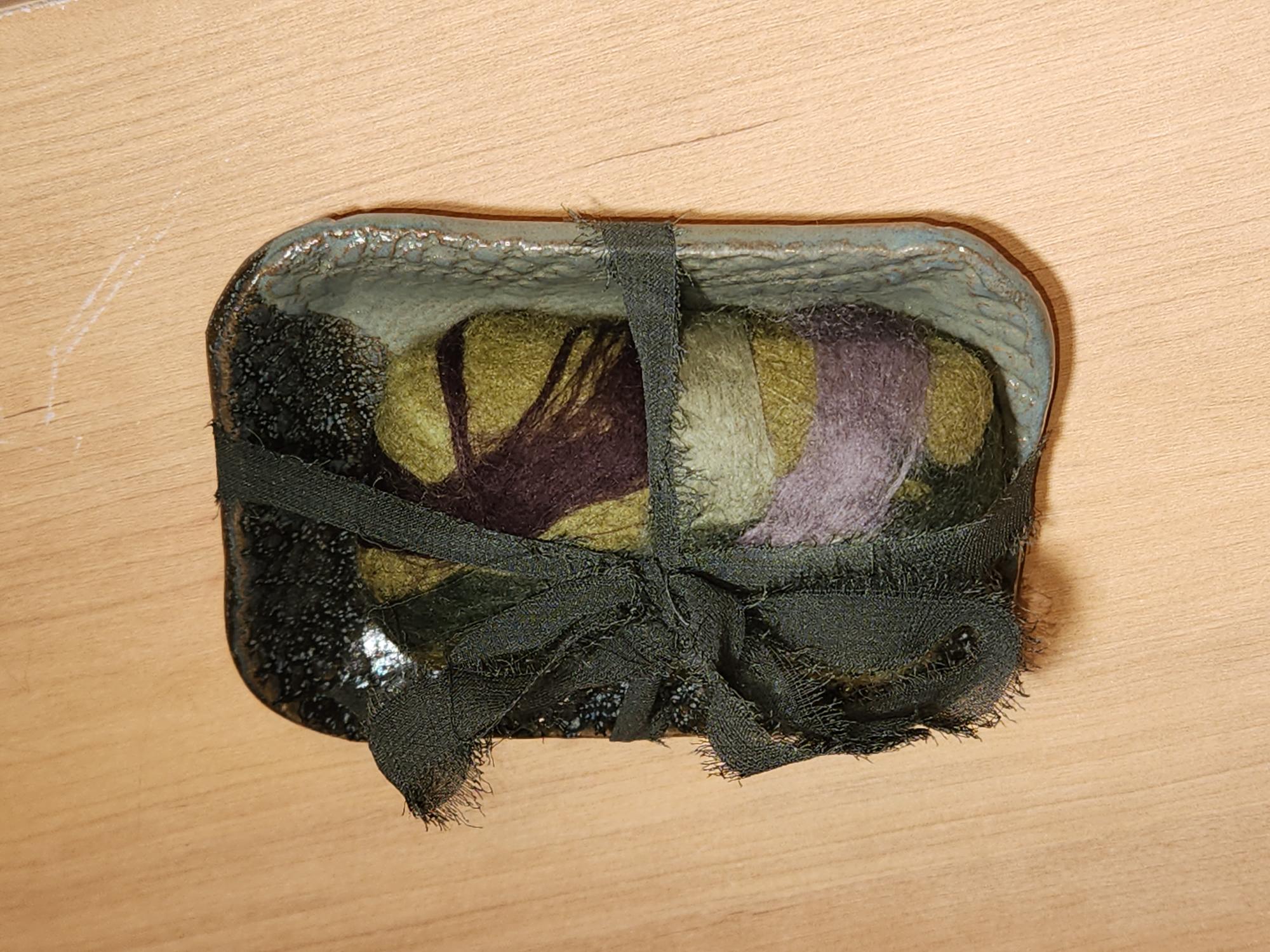 Felted Soaps and Dishes