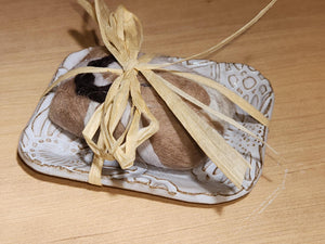 Felted Soaps and Dishes