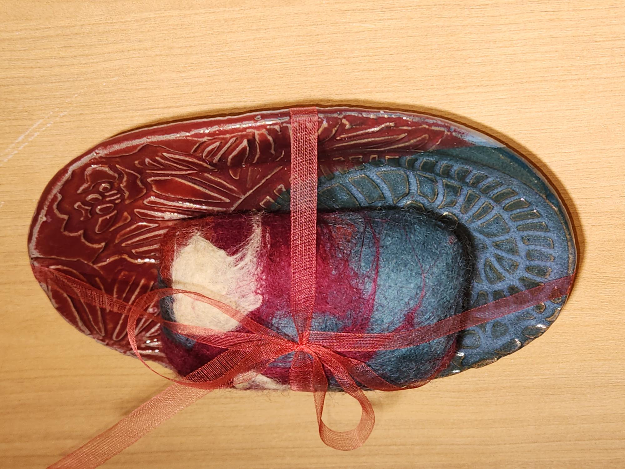 Felted Soaps and Dishes