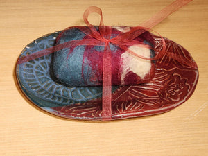 Felted Soaps and Dishes