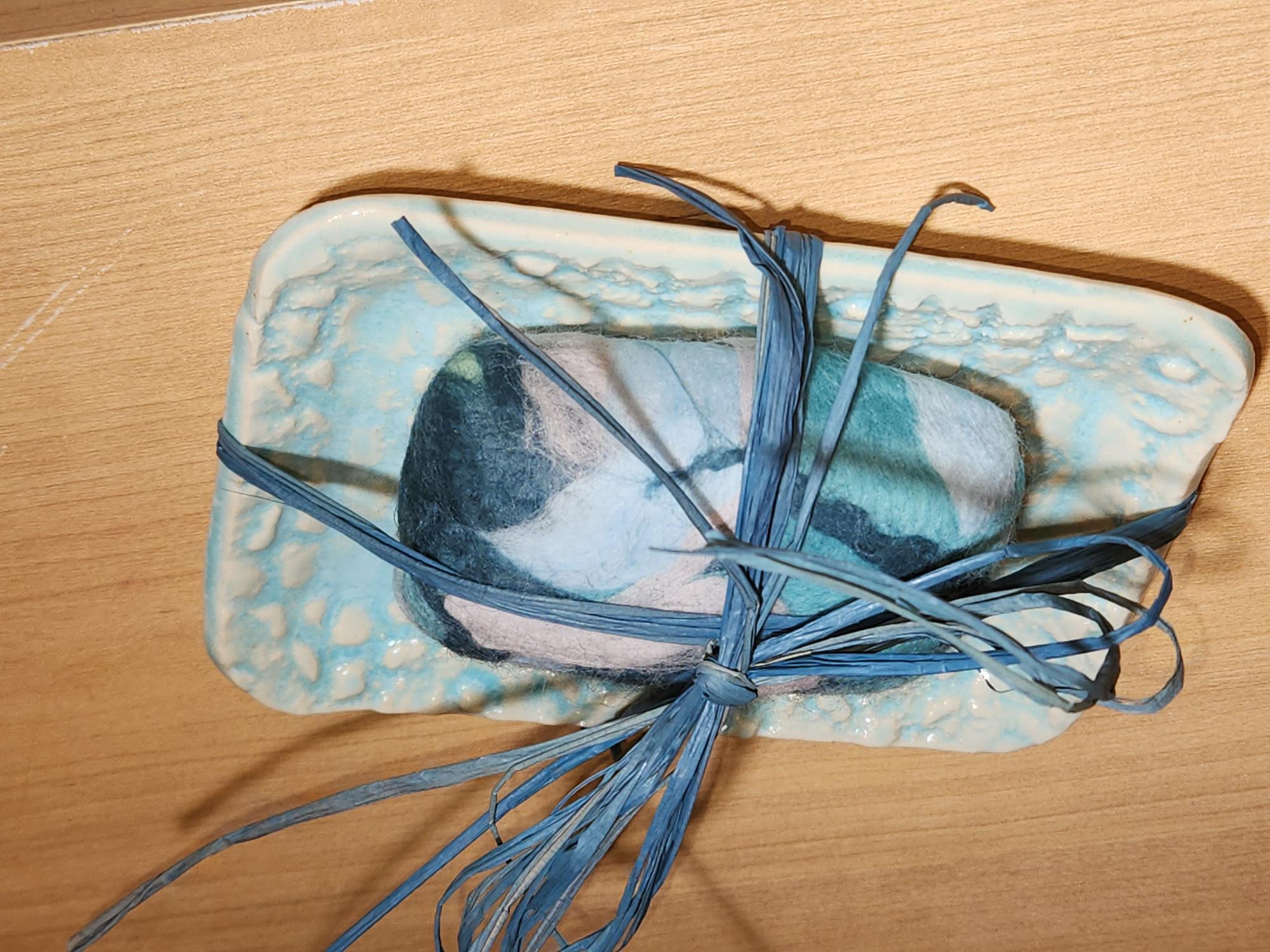Felted Soaps and Dishes
