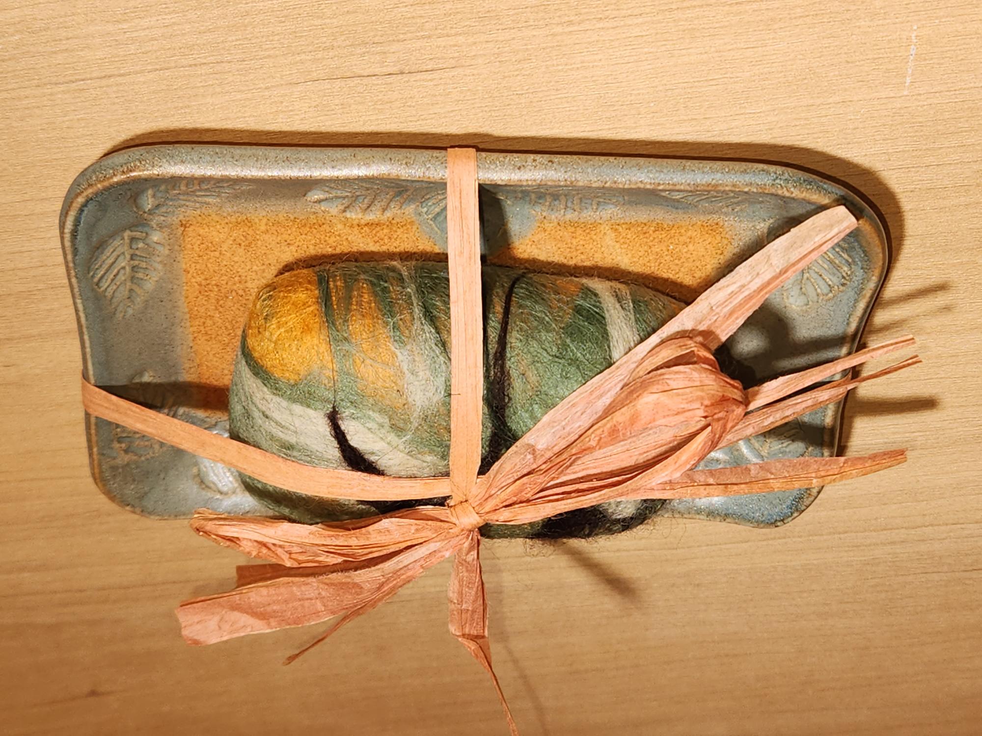 Felted Soaps and Dishes