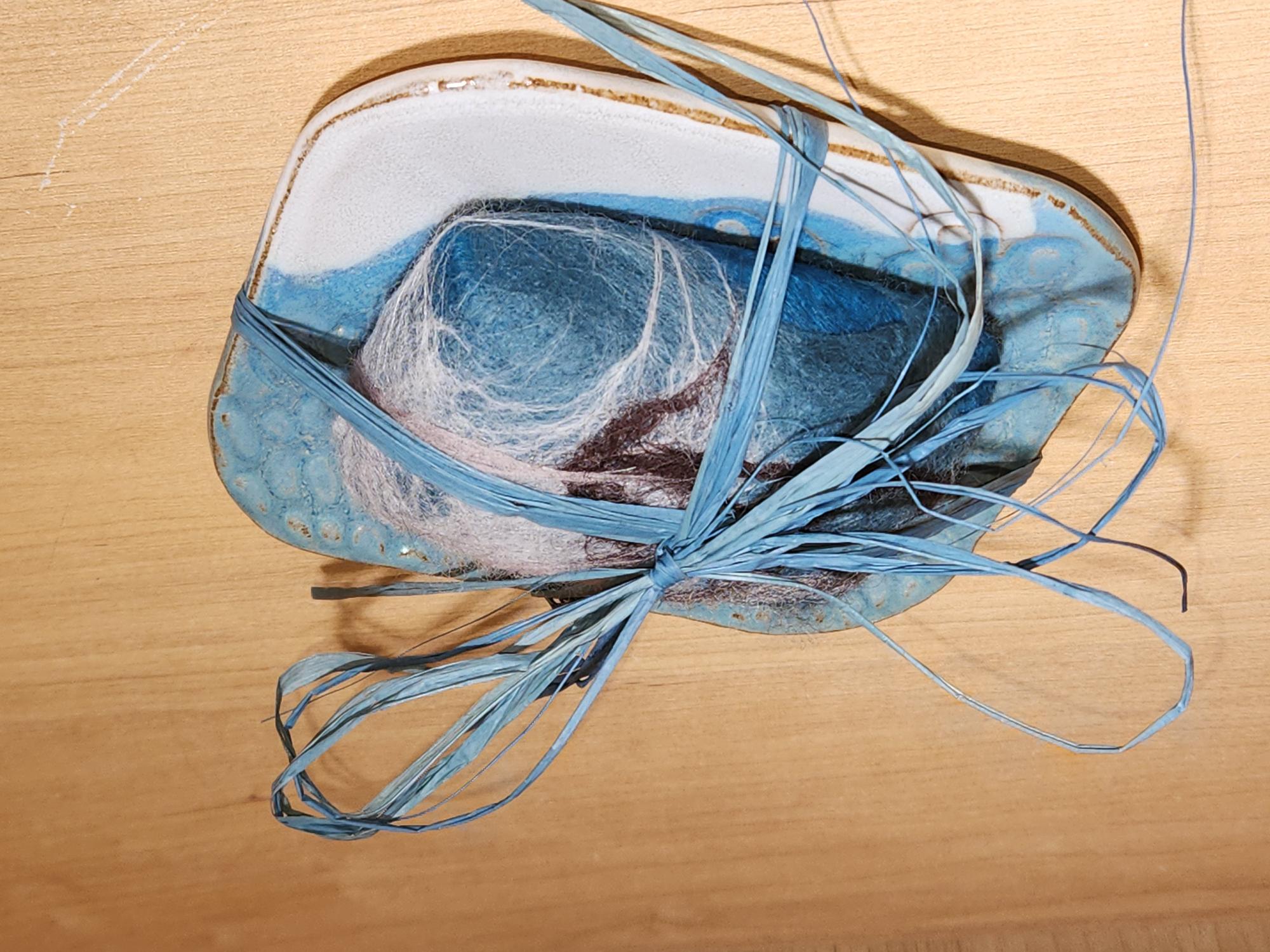 Felted Soaps and Dishes