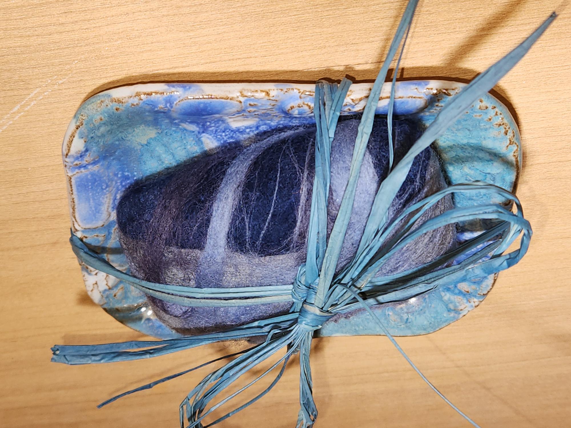 Felted Soaps and Dishes