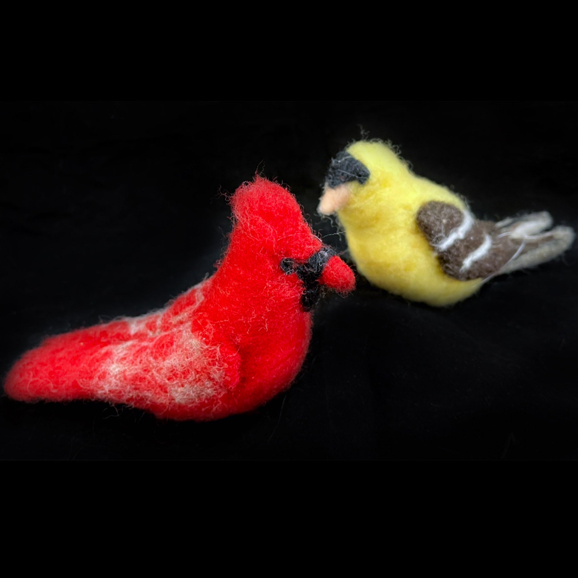 Needle-Felted Winter Song Birds  - Thurs 12.14.23 @ 11A