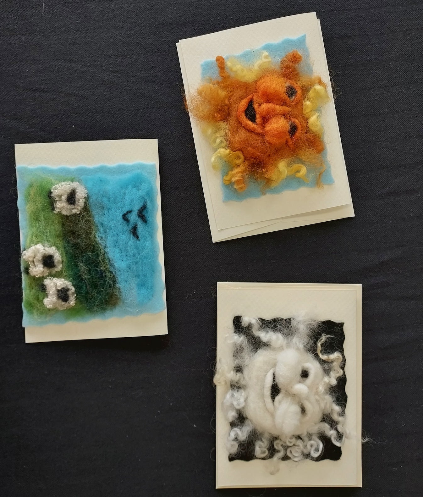 Felted cards 2